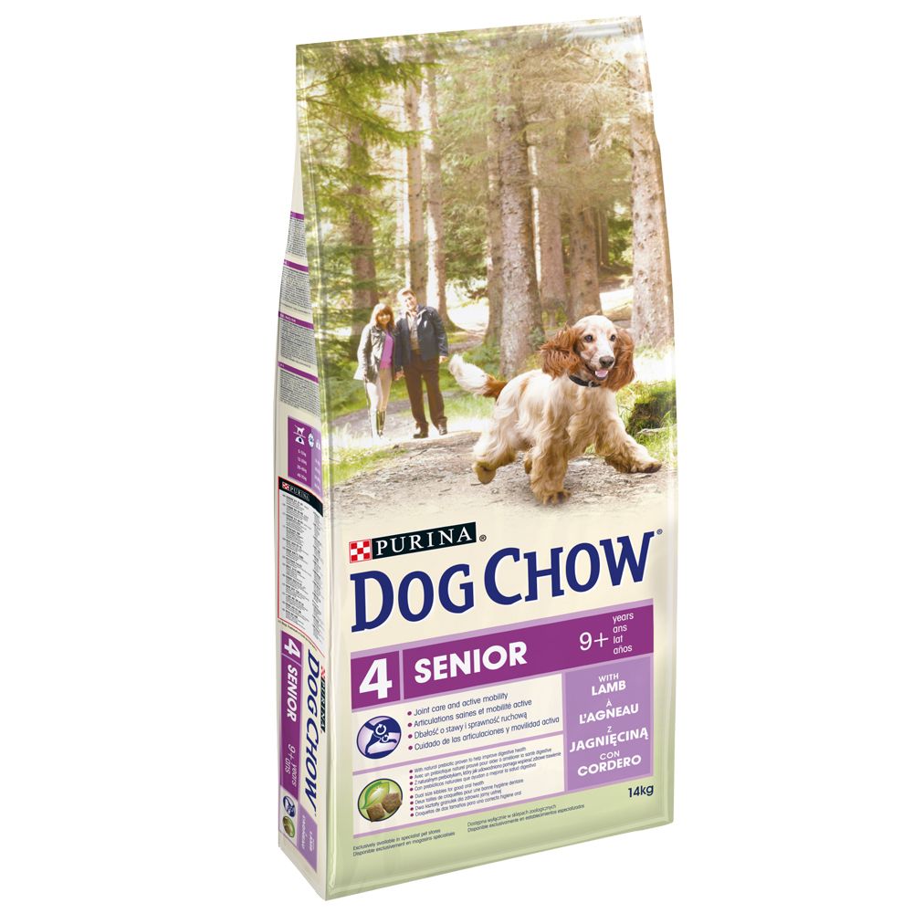 Image of Dog Chow Senior con cordero - 14 kg 07613034487889