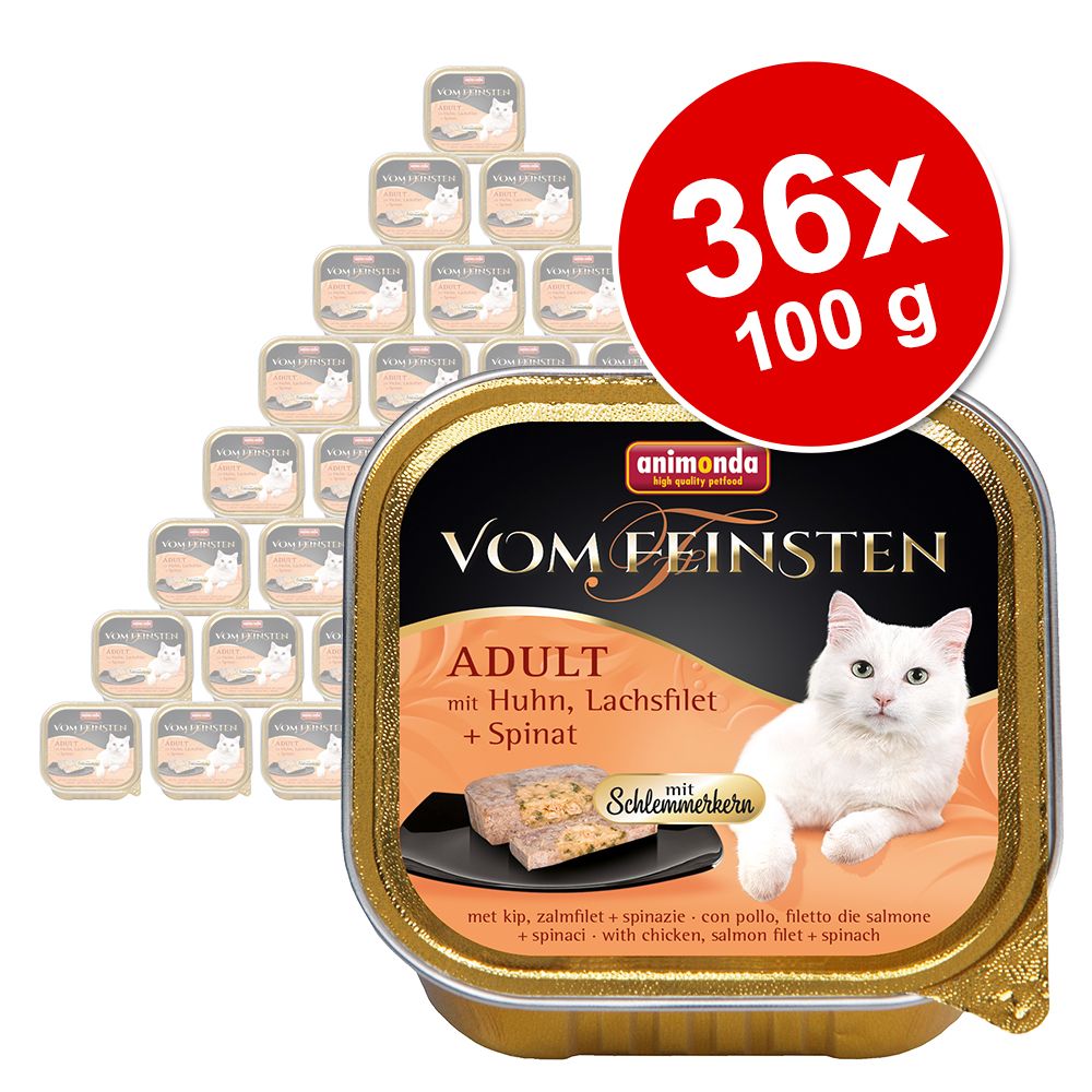 Image of Animonda vom Feinsten Adult con relleno delicioso 36 x 100 g - Pack Ahorro - Pack mixto: 3 variedades 04017721832656