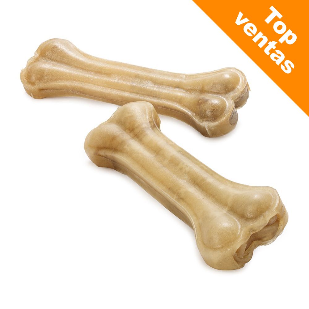 Image of Barkoo huesos prensados de piel de vacuno para perros - 3 x 21 cm 04260077046813