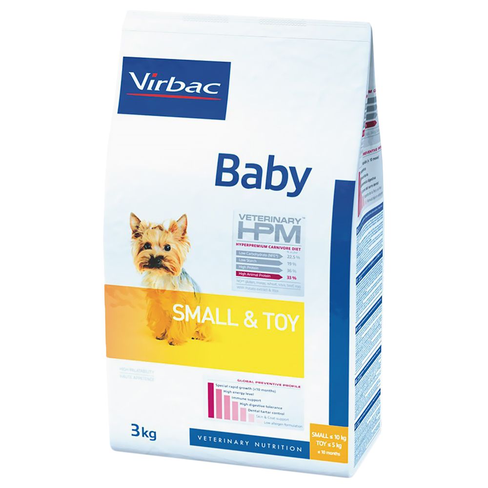 Image of Virbac Veterinary HPM Baby Small & Toy - 3 kg 03561963600029
