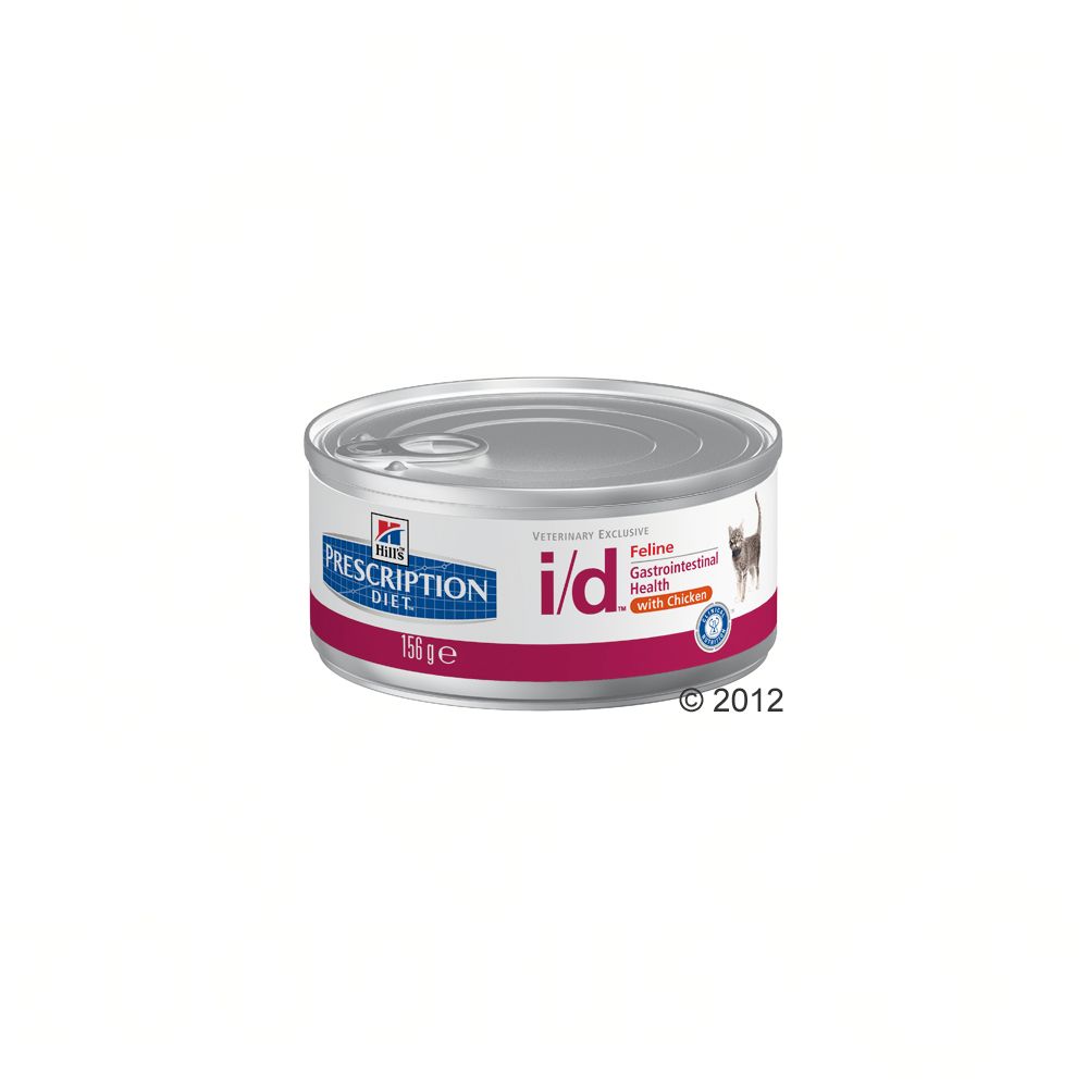Hill´s Prescription Diet Feline i/d Huhn - Magen-Darm Probl. - 1 x 156 g