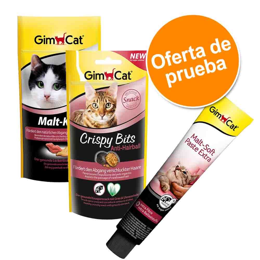 Image of GimCat pack de prueba bolas de pelo ¡con descuento! - 3 productos Bolas pelo 04002064407364