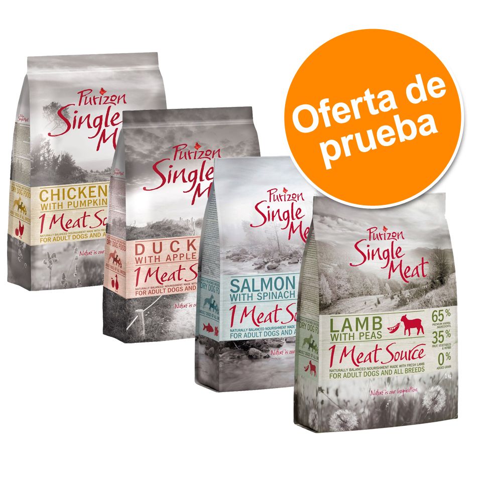Image of Purizon Single Meat 4 x 1 kg - Pack mixto - 4 variedades 04260358515762