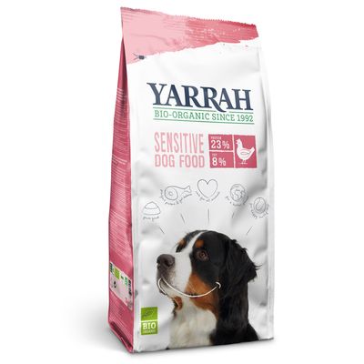 10 Kg Yarrah Bio Sensitive Met Kip Rijst Hondenvoer yarrah kopen in de aanbieding