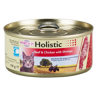 - Porta 21 Holistic Katzenfutter 6 x 156 g Porta 21 Holistic Katzenfutter 6 x 156 g