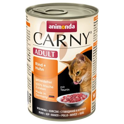 - Mixpack Animonda Carny Adult 12 x 400 g Mixpack Animonda Carny Adult 12 x 400 g