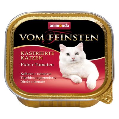 - Animonda vom Feinsten für kastrierte Katzen 6 x 100 g Animonda vom Feinsten für kastrierte Katzen 6 x 100 g
