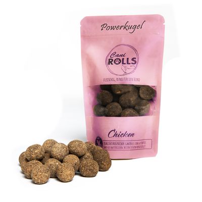 Caniland Canibit Snack Roll 100 G Powerkogels 3 X caniland kopen in de aanbieding
