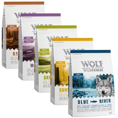 - Wolf of Wilderness Adult - Mixpaket Wolf of Wilderness Adult - Mixpaket