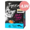 Prezzo prova! 6 x 50 g Tigeria Smoothie Snack - Tonno, Pollo e Carote