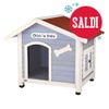 Cuccia per cani Trixie Natura Casetta Dog's Inn con tetto spiovente - L 107 x P 90 x H 93 cm