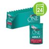 Set Risparmio! Purina One 24 x 85 g  - Senior 7+ con Pollo e Fagiolini