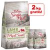 12 kg + 2 kg gratis! 14 kg Purizon Single Meat Adult - senza cereali - Single Meat Adult Salmone con spinaci - senza cereali