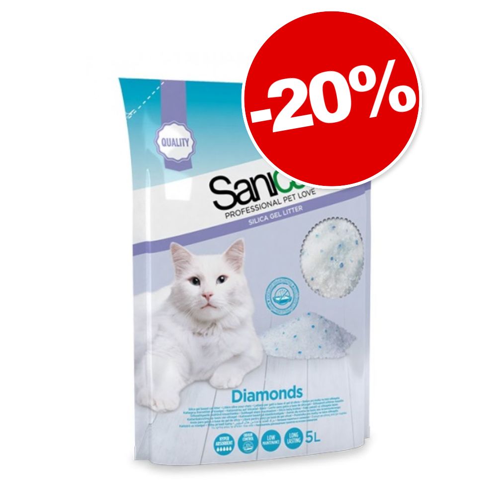 5L Diamonds Sanicat Litière pour chat