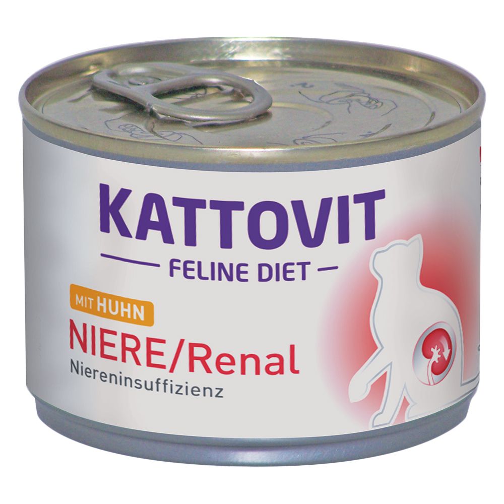 Kattovit Niere/Renal 6 x 175 g - 6 x 175 g Huhn