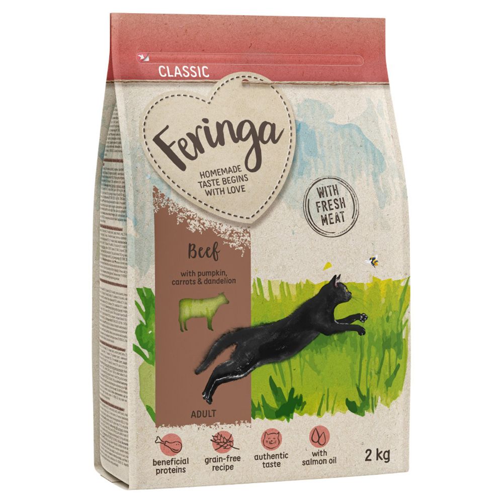 Sparpaket Feringa Trockenfutter 5 x 2 kg.- Kitten Classic Geflügel