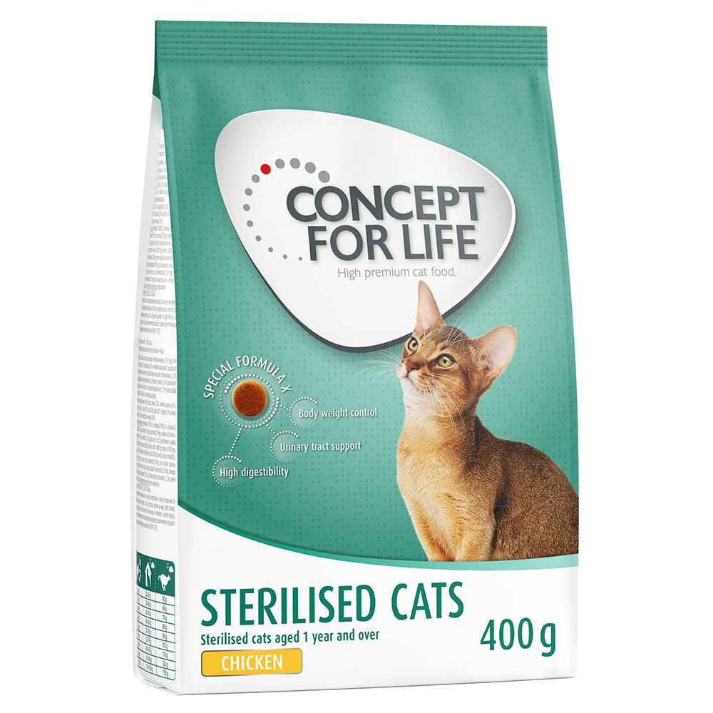 Concept for Life Sterilised Cats Huhn.- NEU: 3 kg