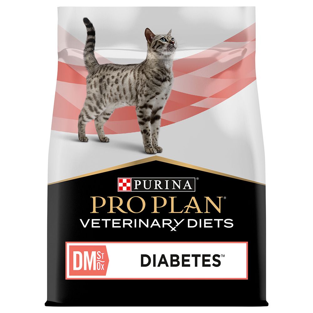 2x 5kg Veterinary Diets Feline DM ST/OX - Diabetes Management PURINA PRO PLAN Katzenfutter trocken