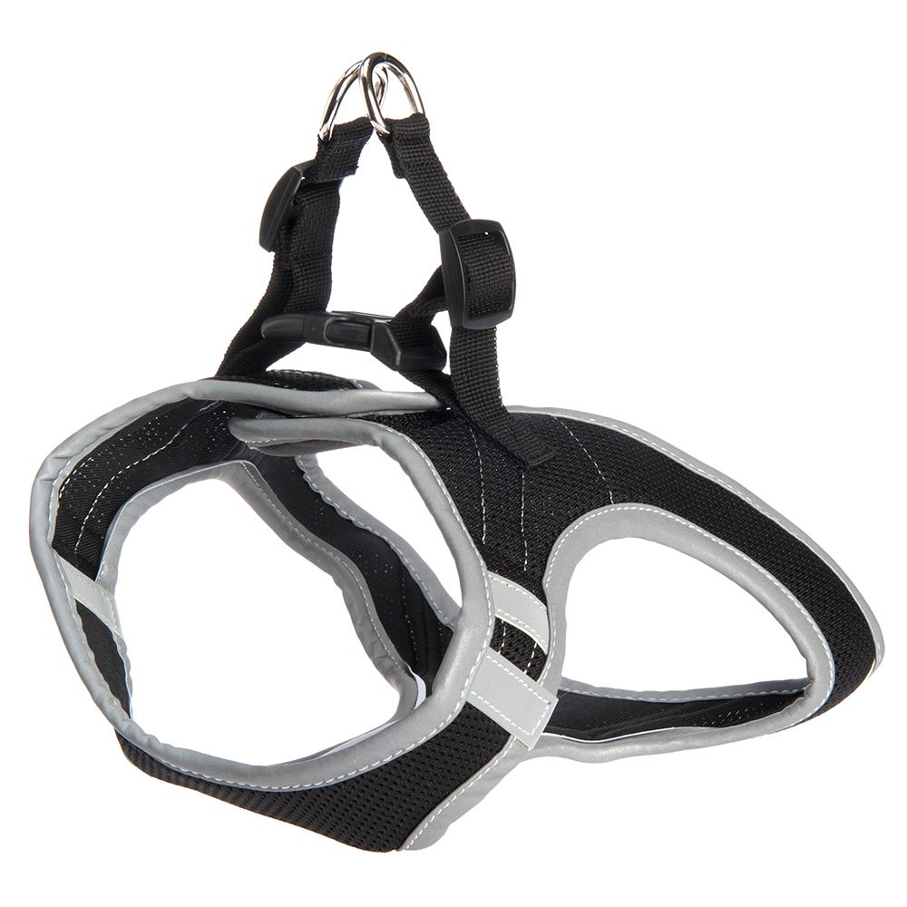 zooplus Exclusive Ham Feel Free Soft - negru Mărime S: 40 44 cm circumferința pieptului