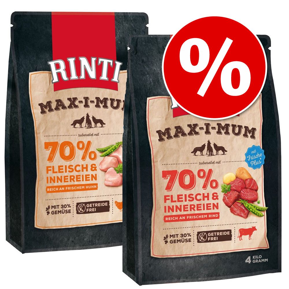 Image of Pack mixto: Rinti Max-i-mum con pollo y vacuno - Pack mixto: 2 x 12 kg 04000158911810