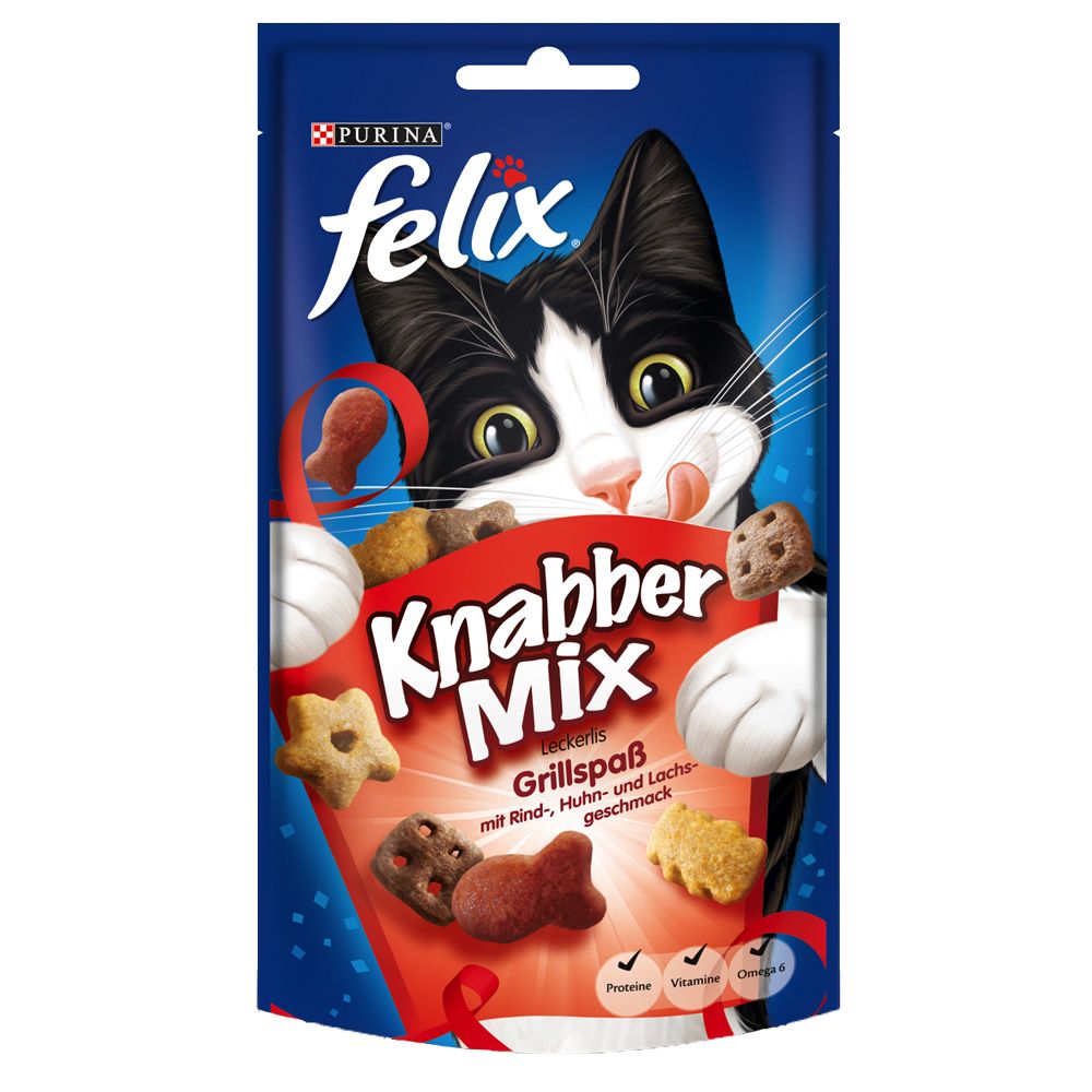 Felix KnabberMix - Pachet economic Grill (3 x 60 g)