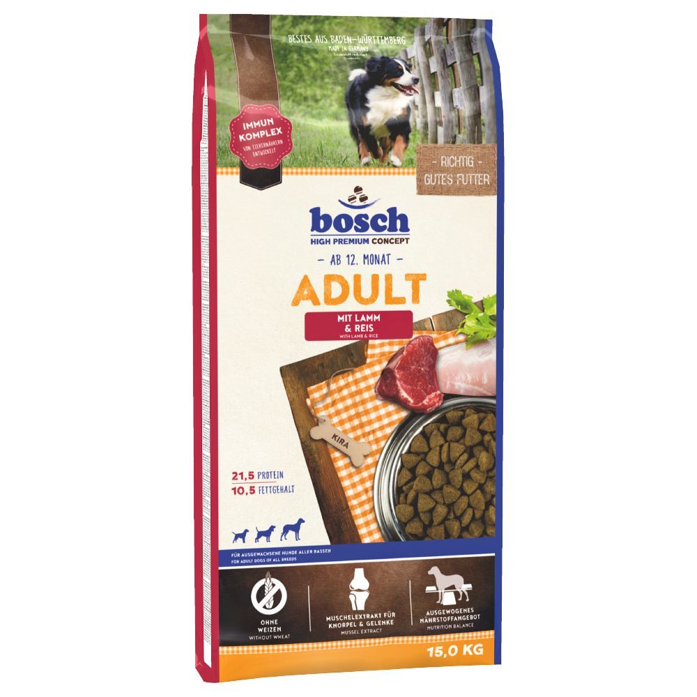 Bosch High Premium concept Adult Miel și orez  - Pachet economic: 2 x 15 kg
