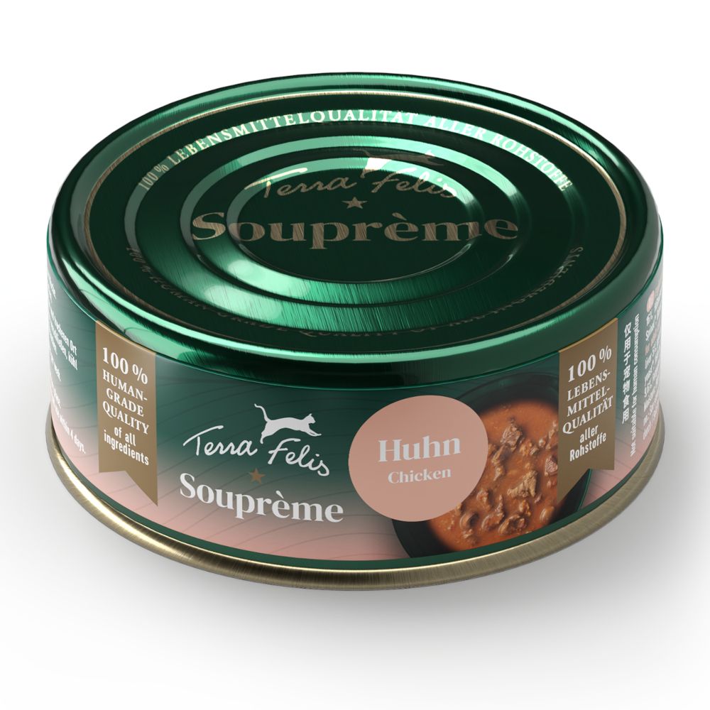 24x70g Lamm Terra Felis Soupreme Katzenfutter nass