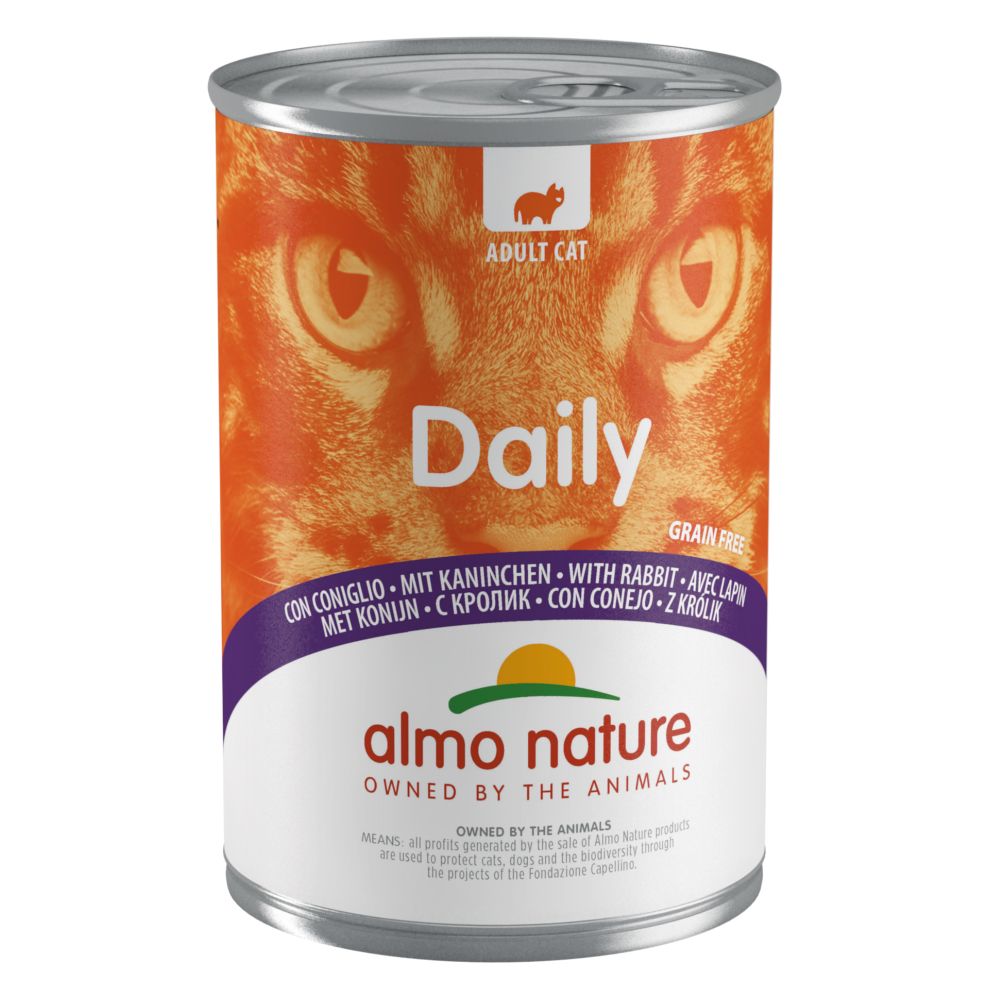 Almo Nature Daily Menu Pachet economic 24 x 400 g - Iepure