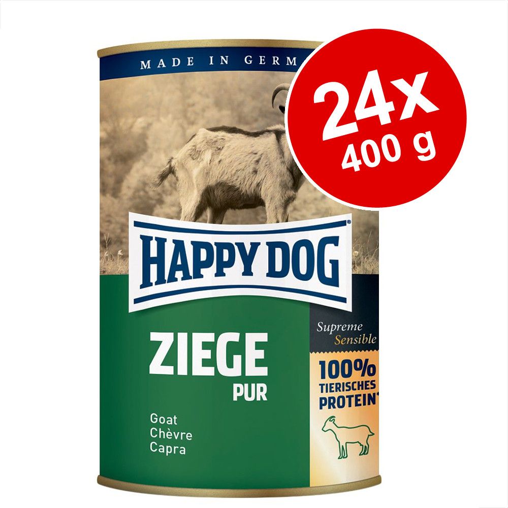 Ekonomipack: Happy Dog pure Sensible 24 x 400 g - Kängur pur Ekonomipack: Happy Dog pure Sensible 24 x 400 g - Kängur pur