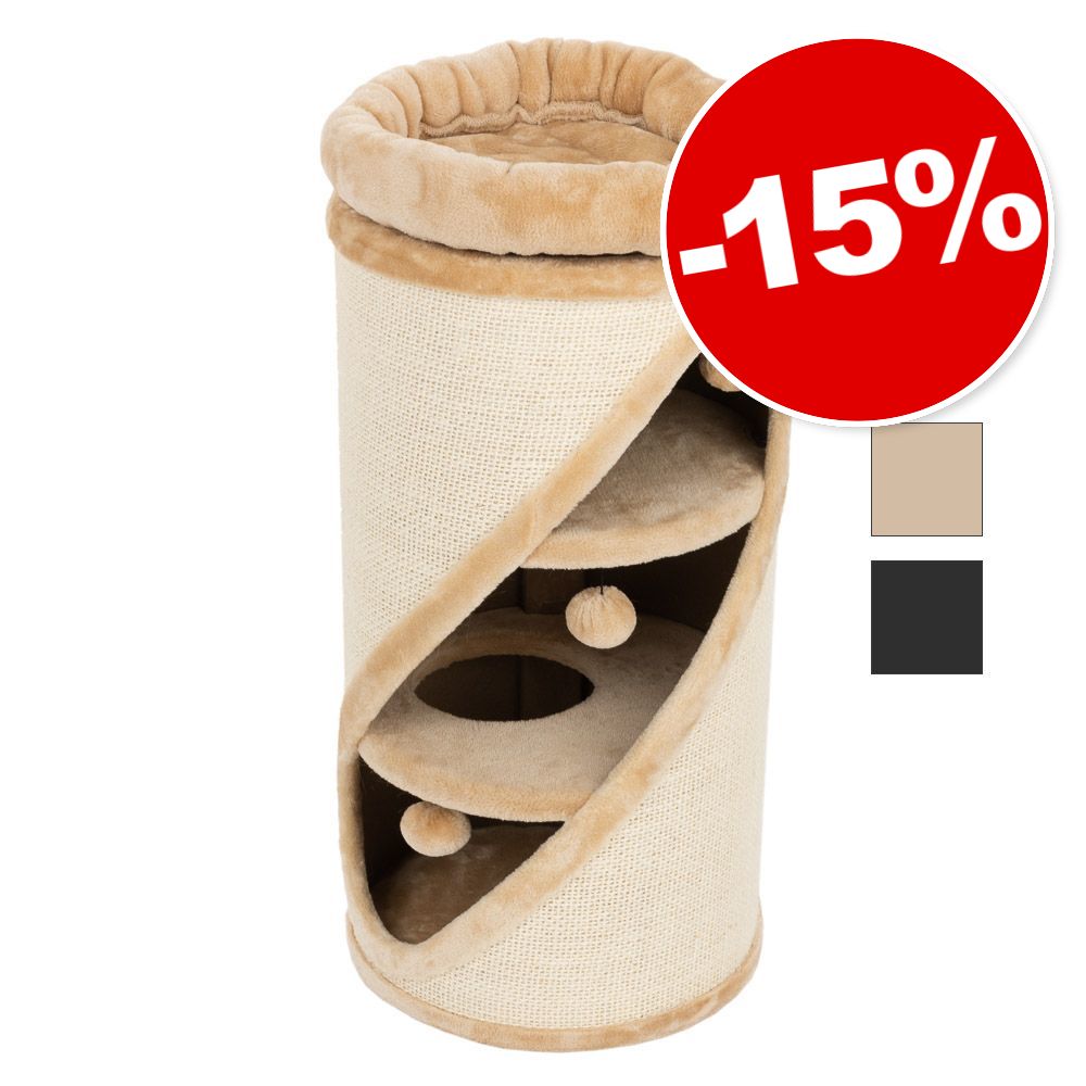 Tour à griffer Diogenes Diagonal Basic pour chat : 15 % de remise ! - beige