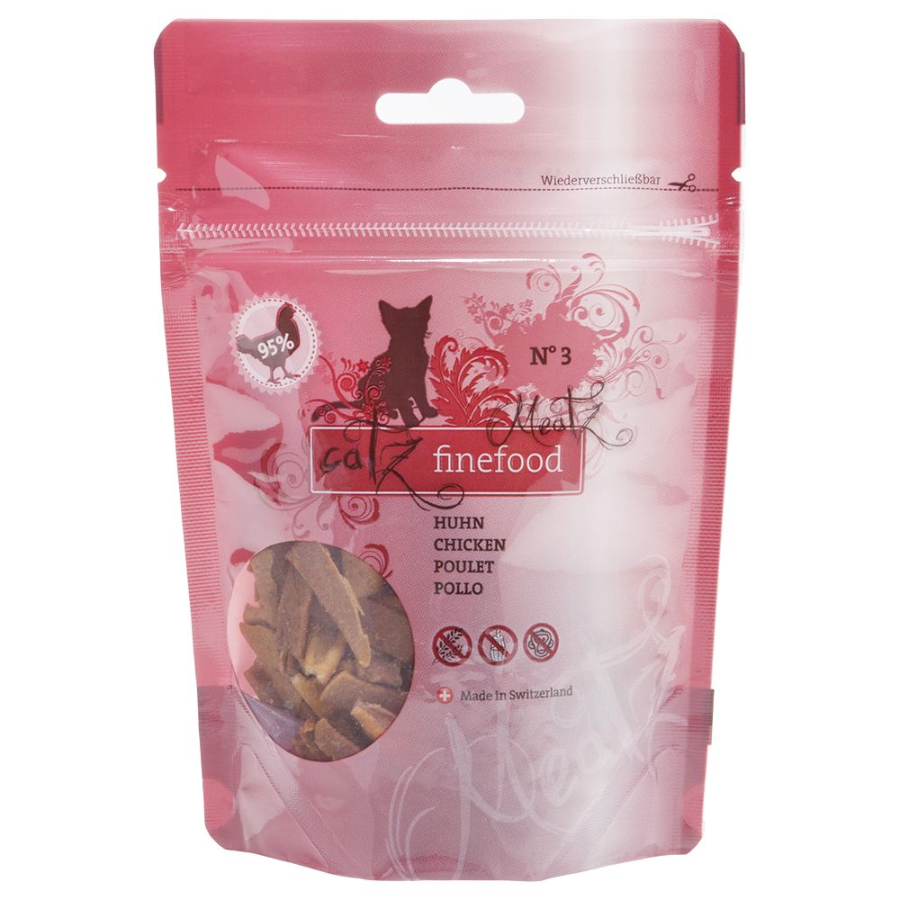 Catz Finefood Meatz – mix: 1 x N3 kana 45 g & 1 x N5 vasikka 45 g