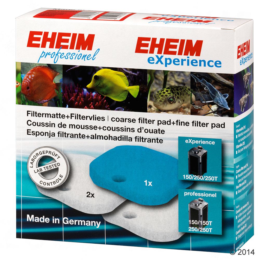 Image of Set de fieltros grueso/fino para filtros Eheim - Para eXperience/professional 150, 250 y 250T 04011708260418