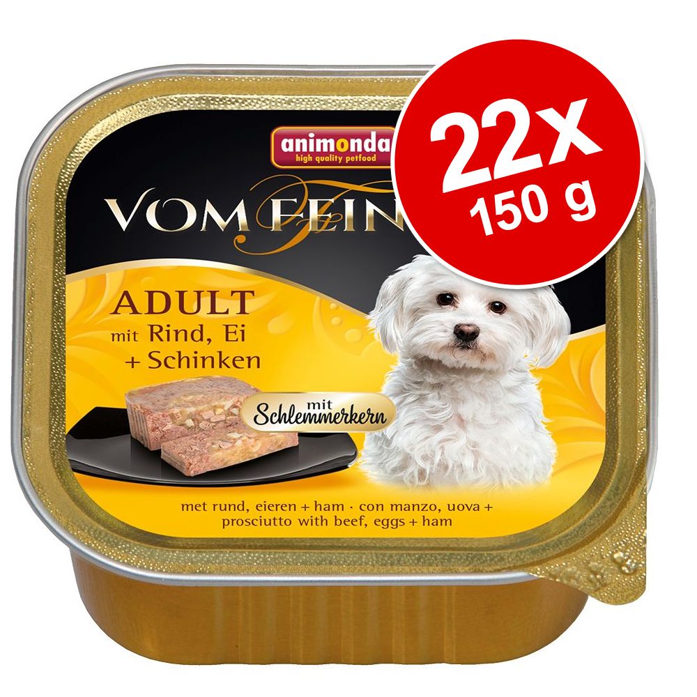 Image of Animonda vom Feinsten Adult con relleno delicioso 22 x 150 g - Pollo, huevo y jamón 04017721726467