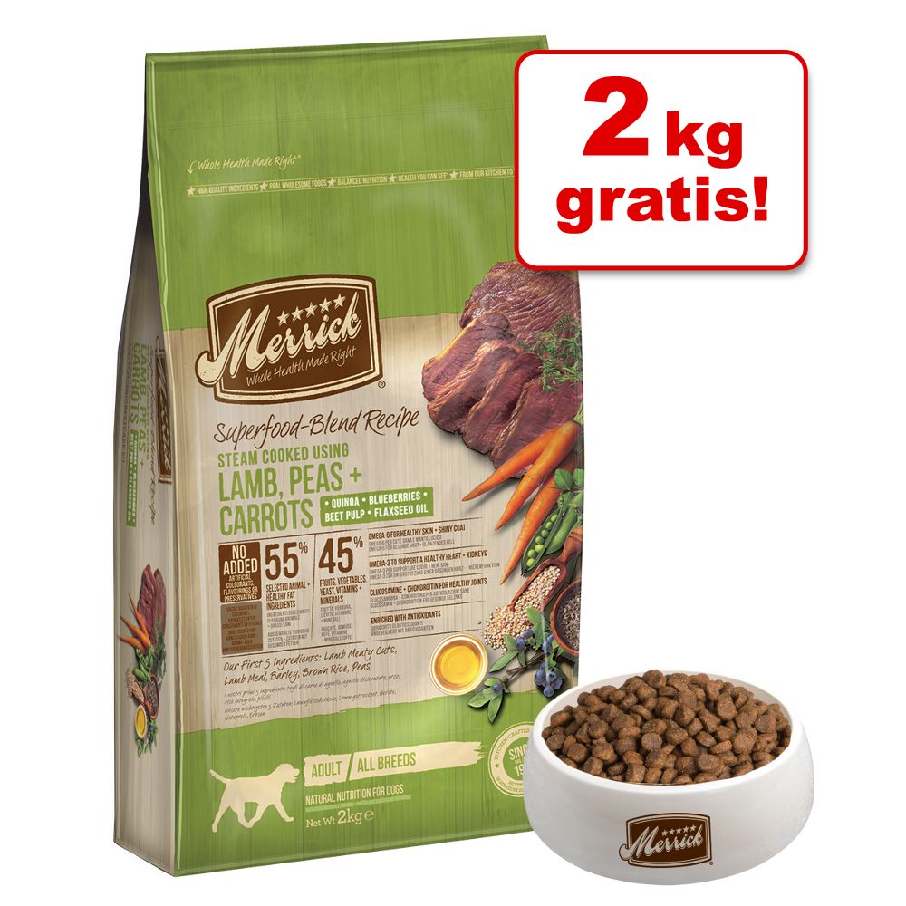 11 kg + 2 kg gratis! Merrick Trockenfutter - Adult Lachs (getreidefrei)