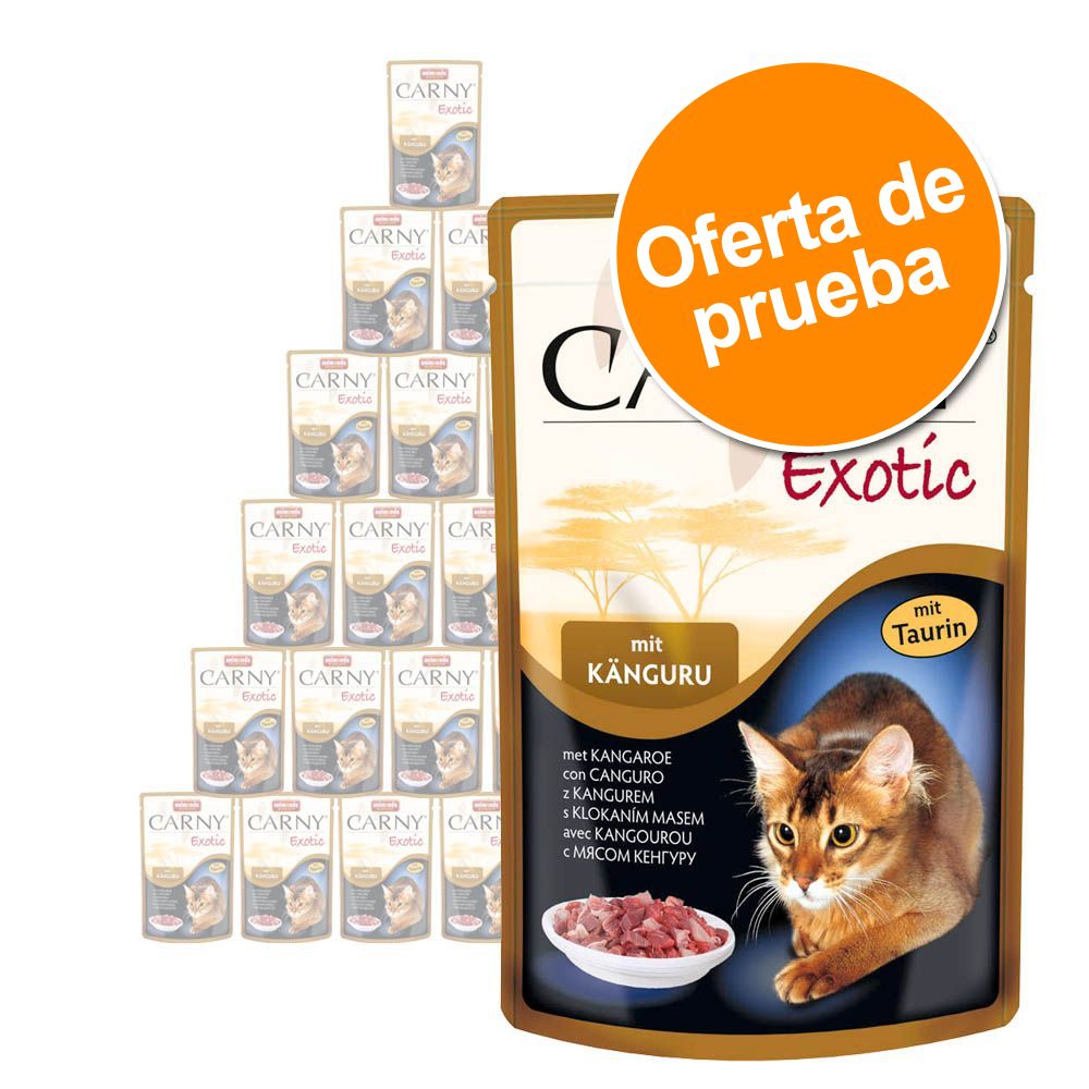 Image of Animonda Carny Exotic 24 x 85 g - Pack de prueba - 3 variedades 04017721833530