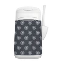 LitterLocker® Fashion Fundas para cubo para desechar la arena - Funda de tela con estampado de flores