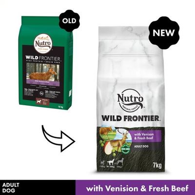 Nutro Wild Frontier Cane Adult Cervo e Manzo - 1,4 kg