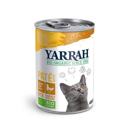 Yarrah Biologisch Kattenvoer Pate 1 X 400 G Vis yarrah kopen in de aanbieding Yarrah Biologisch Kattenvoer Pate 1 X 400 G Vis yarrah kopen in de aanbieding