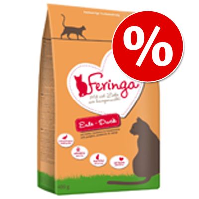 Image of Feringa 2 kg pienso sin cereales para gatos ¡precio especial! - Adult con pato 04260077049548