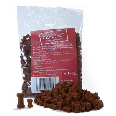 - Chewies Mini Knöchelchen Kausnacks (semi-moist) Chewies Mini Knöchelchen Kausnacks (semi-moist)