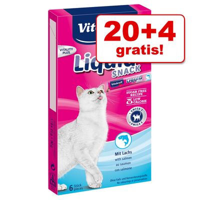 20 4 24 X 15 G Vitakraft Cat Liquid Snack Zalm Omega 3 vitakraft kopen in de aanbieding 20 4 24 X 15 G Vitakraft Cat Liquid Snack Zalm Omega 3 vitakraft kopen in de aanbieding