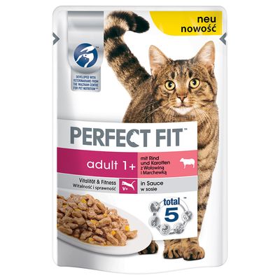 Perfect Fit Adult 1 Rund Wortel Kattenvoer 24 X 85 perfect fit kopen in de aanbieding