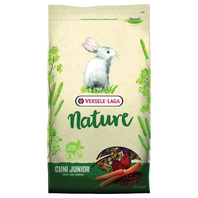 Versele Laga Nature Cuni Junior Konijnenvoer Dubbelpak 2 X 23 Kg versele laga kopen in de aanbieding