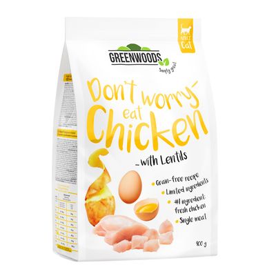 - Greenwoods Huhn mit Linsen, Kartoffeln und Ei Greenwoods Huhn mit Linsen, Kartoffeln und Ei