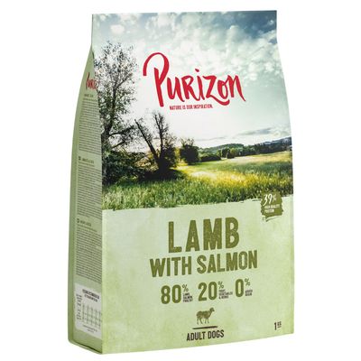 Image of Purizon Lamm mit Lachs Adult - getreidefrei - 1 kg