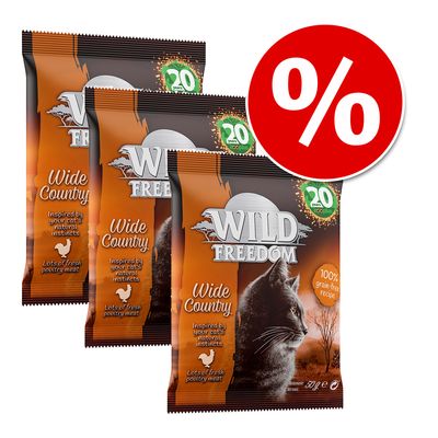 3 X 50 G Jubileumeditie Wild Freedom Adult Wide Country Gevogelte Kattenvoer Zooplus wild freedom kopen in de aanbieding 3 X 50 G Jubileumeditie Wild Freedom Adult Wide Country Gevogelte Kattenvoer Zooplus wild freedom kopen in de aanbieding