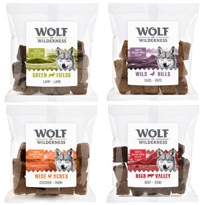 - Mixpaket Wolf of Wilderness Snacks - Wolfshappen Mixpaket Wolf of Wilderness Snacks - Wolfshappen