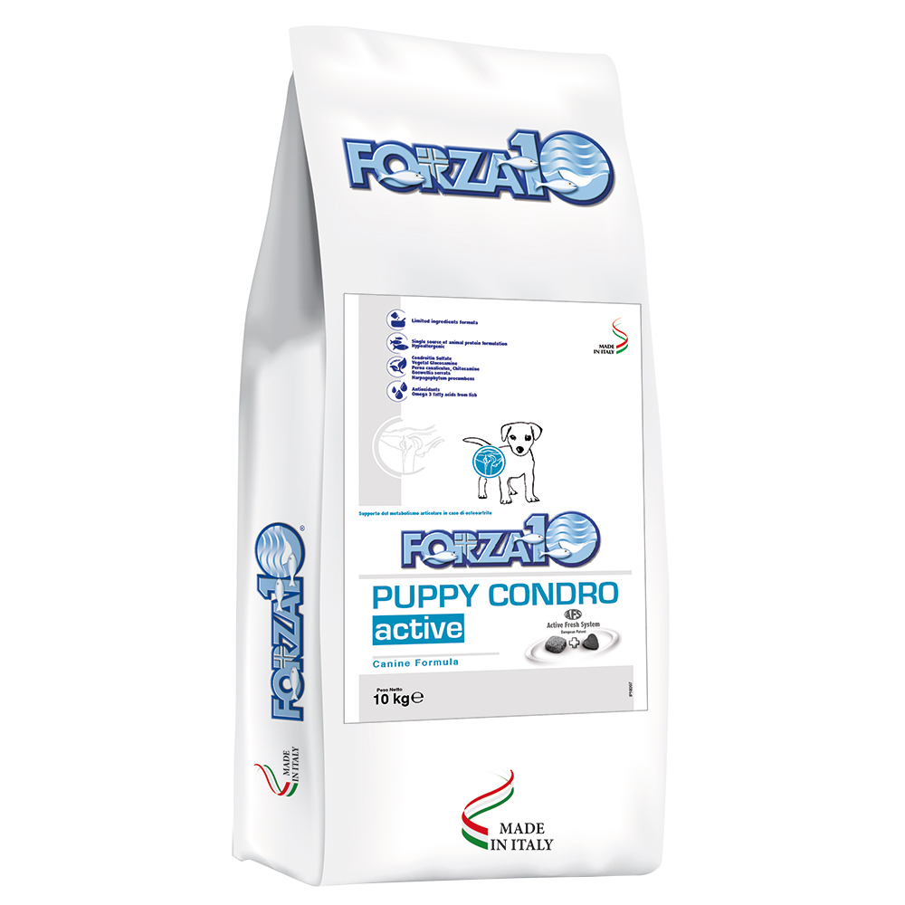 Forza10 Active Line - Puppy Condro Crocchette per cani - 10 kg
