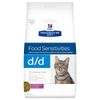 Hill's Prescription Diet d/d Food Sensitivities secco per gatti - Set %: 2 x 4 kg