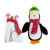 Set giochi per gatti Orso polare e Pinguino con catnip - Set 2 pz